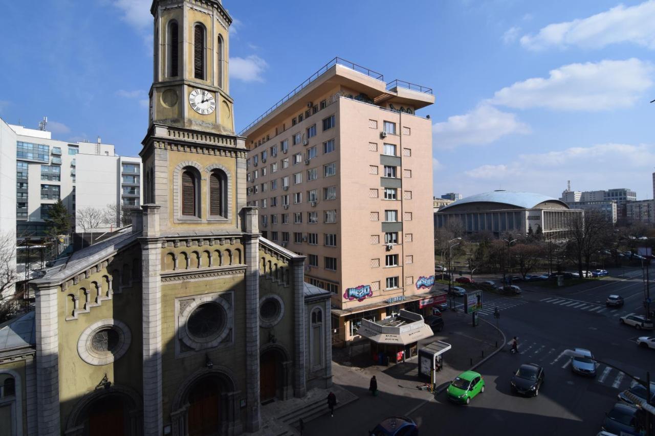 Апартаменты Resedinta Luterana Бухарест Экстерьер фото